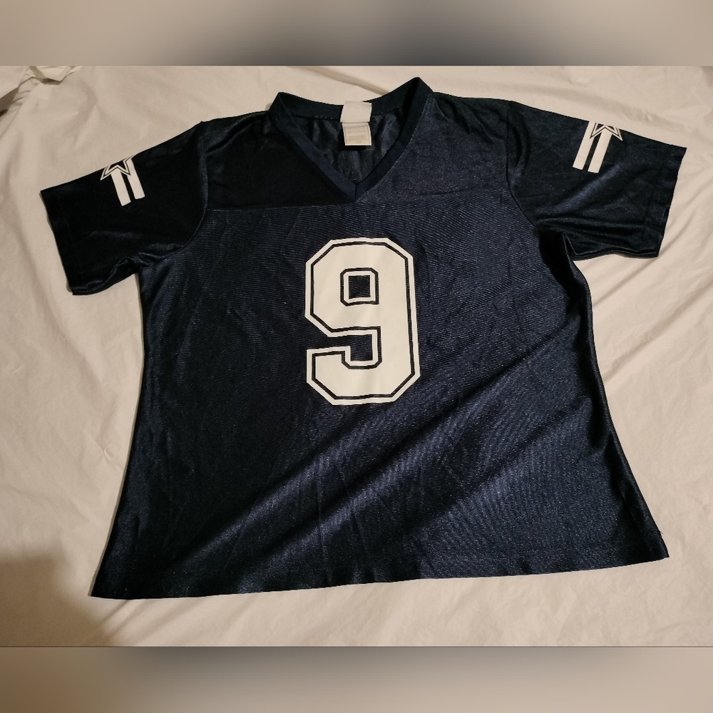Tony Romo #9 Jersey Dallas Cowboys Women’s Size L